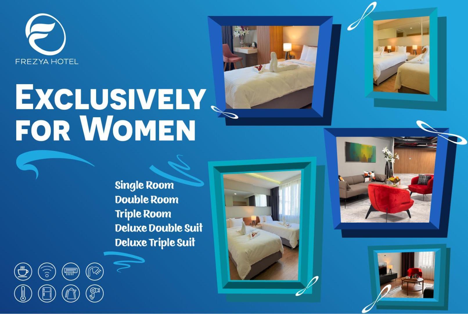 Frezya - Exclusively Woman Hotell Istanbul Exteriör bild